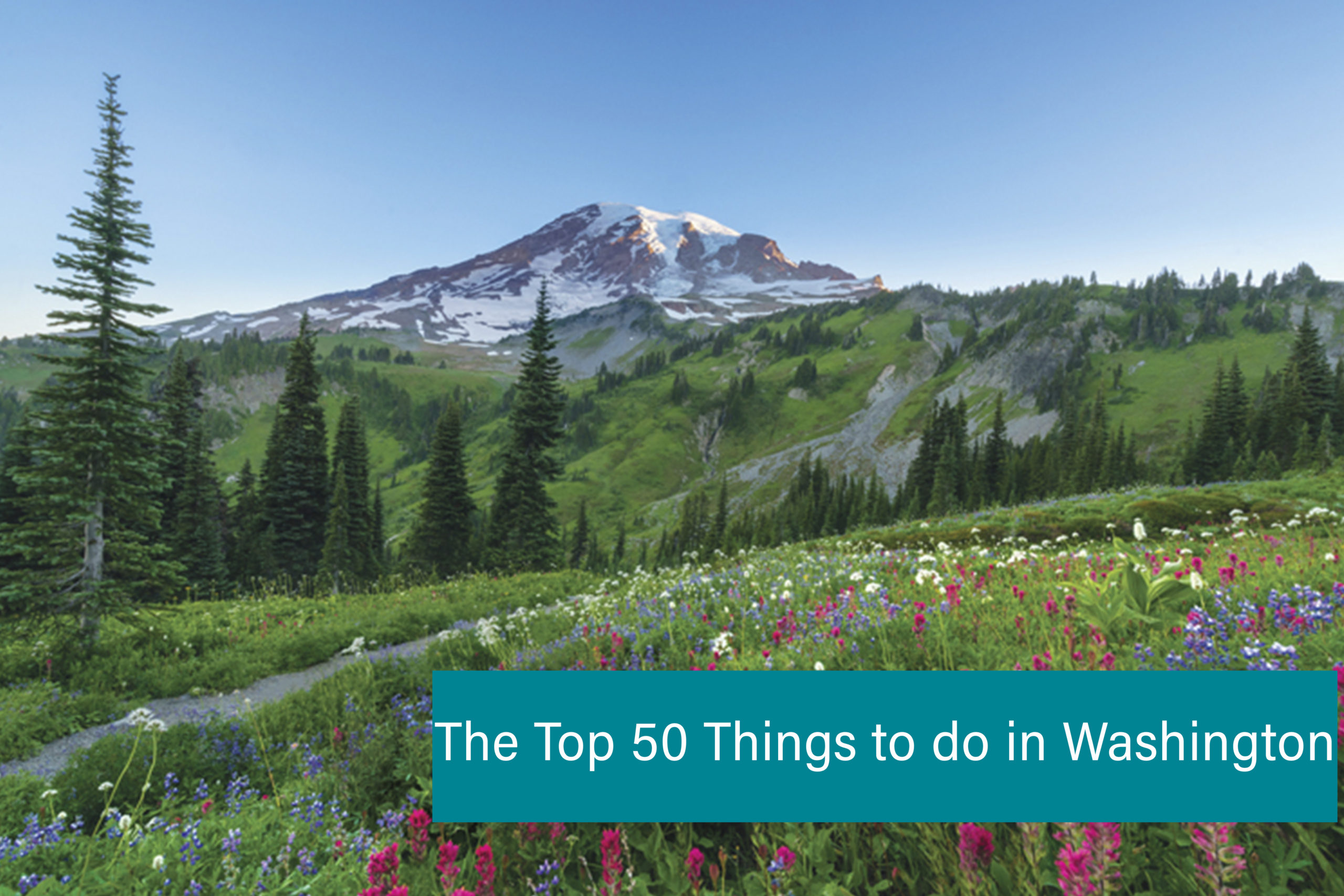 The top 50 things to do in Washington State