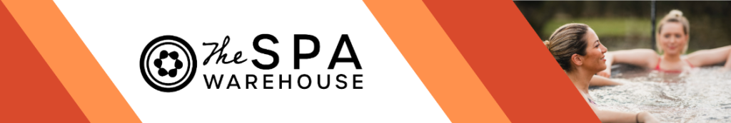Spa Warehouse Top Banner with Logo